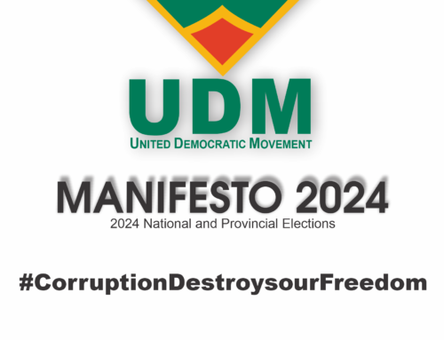 UDM Election Manifesto 2024 – #CorruptionDestroysOurFreedom