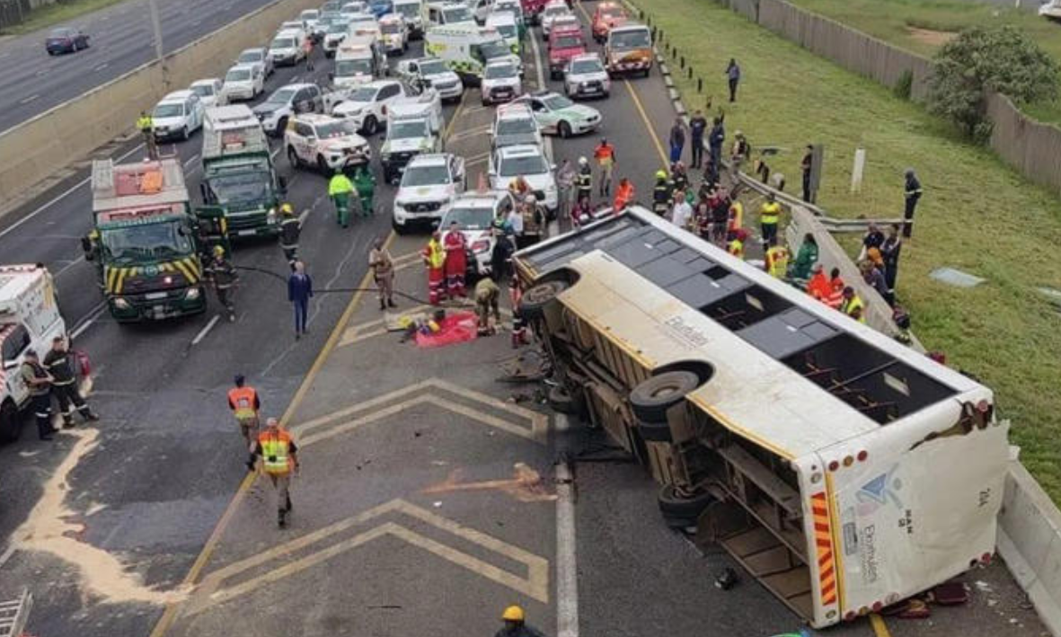 UDM condolences to families of R21 bus crash victims and urges road safety compliance